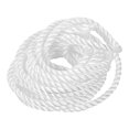 thumbnail image 1 of Torcida Albañil Línea Nylon Cordel Cuerda Cordón Blanco 5M/16.4 Pies 8mm Diámetro para Redes, Paisajismo, Hogar Mejora, Bricolaje Proyecto, Artesanía, Albañilería, 1 of 6