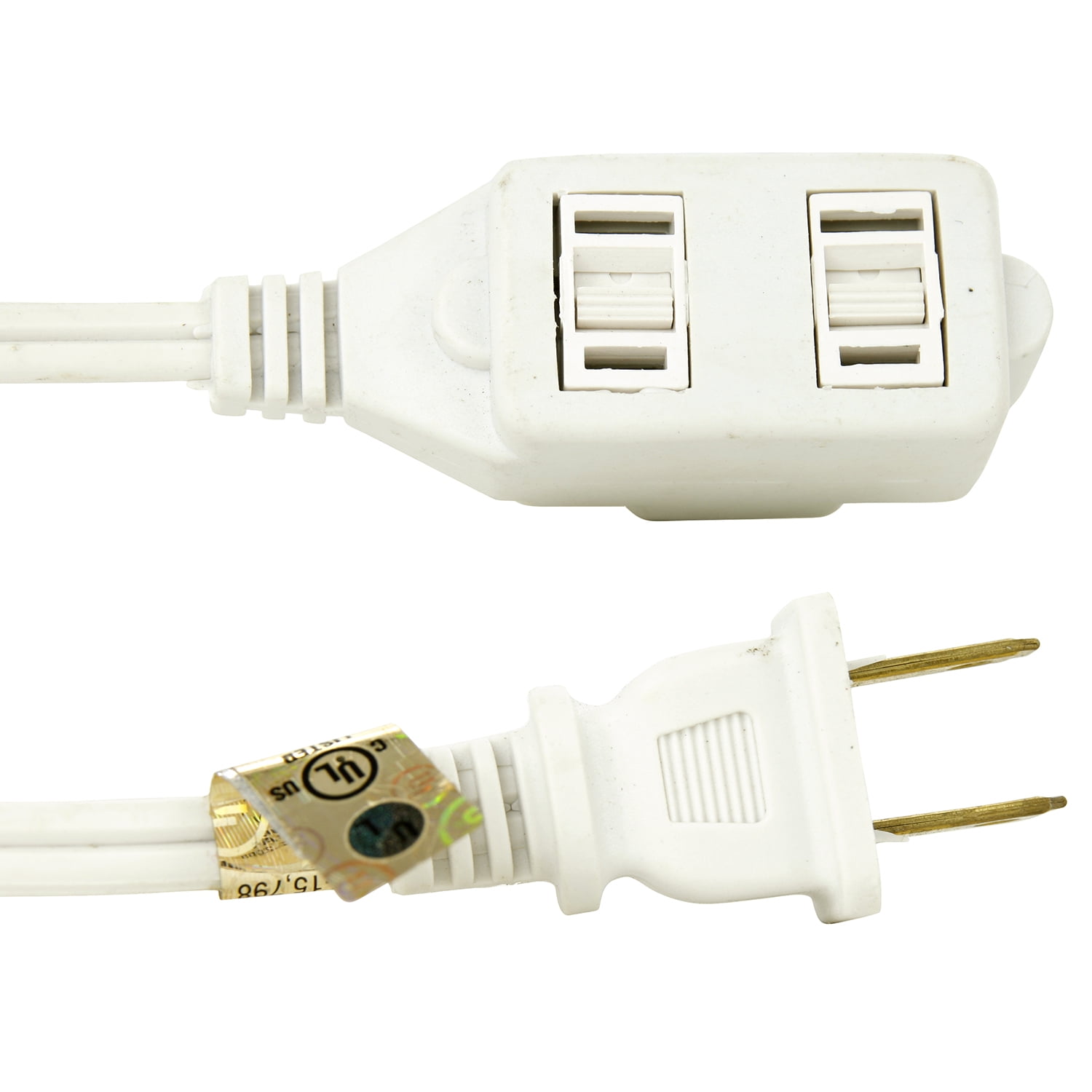 SUNLITE Household 20 foot Extension Cord White