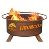"Patina Products F234 24"" Steel Boise State University Fire Pit"