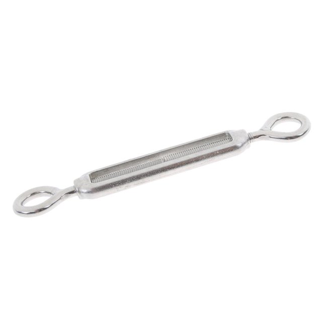 Tensor de cuerda de alambre tensor de acero inoxidable ojos de gancho aparejo a M10, fuerte Cola Tensor de acero inoxidable 304