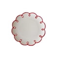 thumbnail image 1 of Naiovety de cena de 9 pulgadas, taza de té de la leche de Hotel Vintage, de pan de postre en relieve de encaje Retro, Mostrada, 1 of 6