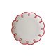 thumbnail image 3 of Inteprter de cena de 9 pulgadas, taza de té de la leche de Hotel Vintage, de pan de postre en relieve de encaje Retro, vajilla de Mostrada Inteprter HA066382-00, 3 of 6