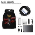 thumbnail image 5 of Real Hasta La Muerte Travel Backpack Lightweight Large Capacity Laptop Backpacks Casual Daypack Rucksack, 5 of 5