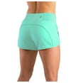 thumbnail image 3 of Womens Athletic Running Workout Volleyball Shorts WOD Lightweight Mesh Liner Zip Pocket, 3 of 5