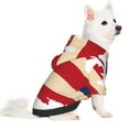 thumbnail image 2 of Gaeub American Flag Map Dog Hoodie Sweatshirts Warm Dog Clothes for Small Dogs,Puppy and Cat Costume-X-Large, 2 of 7