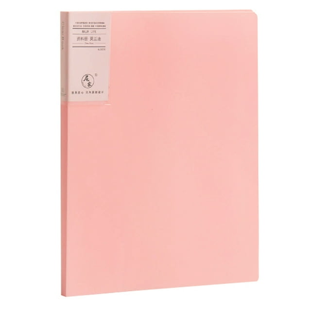 Organisateur de Documents et de Livres Format A4, Étanche, avec Protège-Feuilles à 30 Pochettes pour Présentation, Bureau, École