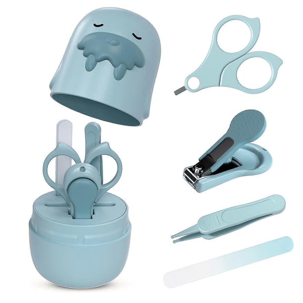 Baby Nail Clippers Kit,Infant Manicure and Pedicure Grooming Kit,Newborn Nail Clipper File