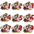 thumbnail image 2 of Juego de decoración para fiestas con globos de aluminio de Mickey Mouse, globo de látex con cabeza de Mickey de dibujos animados de 32 pulgadas, número rojo, suministros para fiestas de cumpleaños inf, 2 of 5