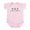 Petal Pink, variant on CafePress - Happy Camper Infant Bodysuit - Baby Light Bodysuit, Size Newborn - 24 Months