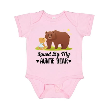 

Inktastic Auntie Bear Loves Me Nephew Gift Baby Boy or Baby Girl Bodysuit