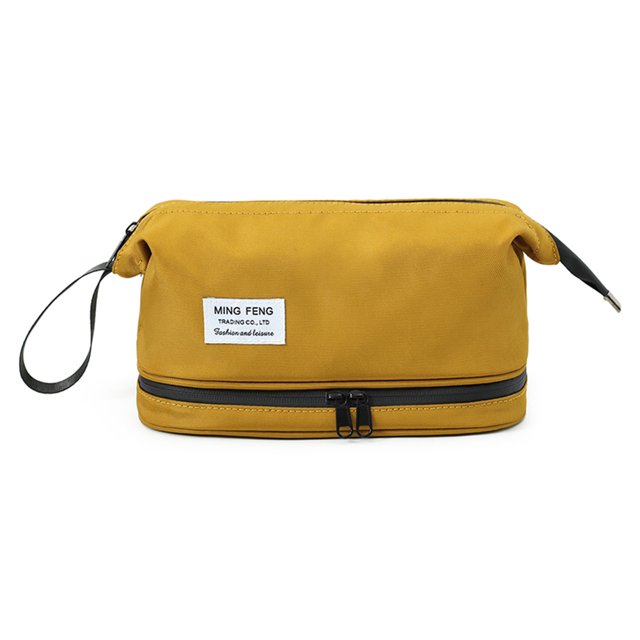 Bolso De Cosméticos Bolsa de cosméticos multifunción de gran capacidad Lady Wash Bag para acampar (amarillo) Tmvgtek Para Estrenar
