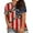 X001-Red, variant on Goodtrade8 Womens Summer T Shirts Red White and Blue American Flag Pullover Red White and Blue 4th of July , Short Sleeve Plus Size Crew Neck Casual Fashion Tops for Women Graphic