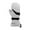 White/Black, variant on HOTFINGERS Snow-Line Ladies Waterproof Mittens, Color: Black/Dark Gray, Size: M