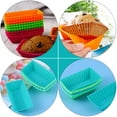 thumbnail image 2 of GOOHOCHY 12 unids para hornear moldes de pasteles Tazas de pasteles Postre moldes Herramientas para hornear en casa (color al azar), 2 of 7