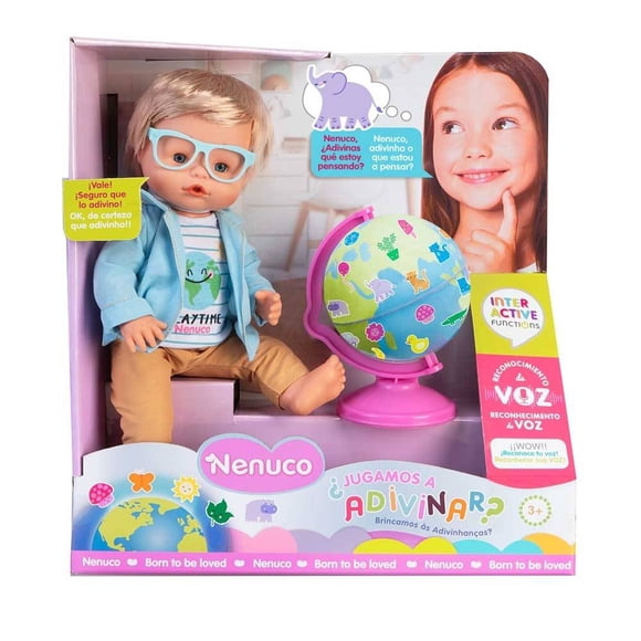 Muñeca Nenuco Guess dI see! 35 cm