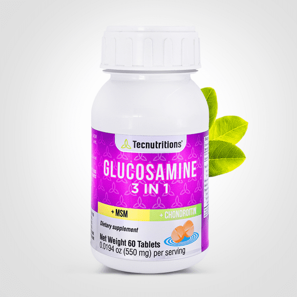 Suplemento Glucosamina 3 en 1 Tecnutritions