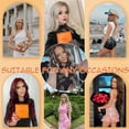 thumbnail image 3 of Full Shine Invisible Tape in Hair Extensions Human Hair 18 Inch Tape in Brown Hair Extensions Color 4/24/4 Balayage Tape in Extensions Real Hair Extension Tape in Human, 3 of 9