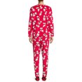 thumbnail image 4 of Disney Winnie The Pooh Women's and Women's Plus License Pajama Set, 3-Piece, 4 of 5