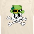 thumbnail image 2 of Instant Message - Leprechaun Skull Toddler Short Sleeve Graphic T-Shirt, 2 of 5