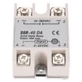 thumbnail image 2 of Single Phase Solid State Relay DC-AC SSr 40DA 40A Input 3-32VDC Output 24-380VAC, 2 of 3