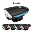 thumbnail image 3 of Bicycle Front Light with Bike Horn USB Rechargeable Lantern Tw,pink Light, 3 of 5