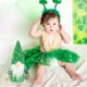 thumbnail image 3 of Adornos decorativos, regalos, decoraciones para festivales. Adorno para muñeca iluminada del Día de San Patricio con sombrero de lentejuelas y colgante., 3 of 5