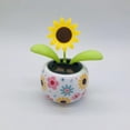 thumbnail image 3 of 2xShaking Head Dancing Car Bobblehead Doll Blanco Sunnimix muñeca figura bailando, 3 of 7