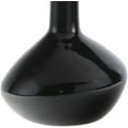 thumbnail image 3 of Livabliss Aviara Rustic Accent Table Lamp, 15-inch, Black with Gray Scalloped Shade, 3 of 5