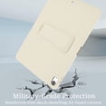 thumbnail image 3 of Allytechgroup for iPad Air 11-inch (M3/M2) 2025/2024 Case, iPad Air 5th/4th Generation 10.9 Inch Case (2022/2020), Shockproof Back Cover with Kickstand, Cleaning Cloth & Stylus Included, Beige, 3 of 7