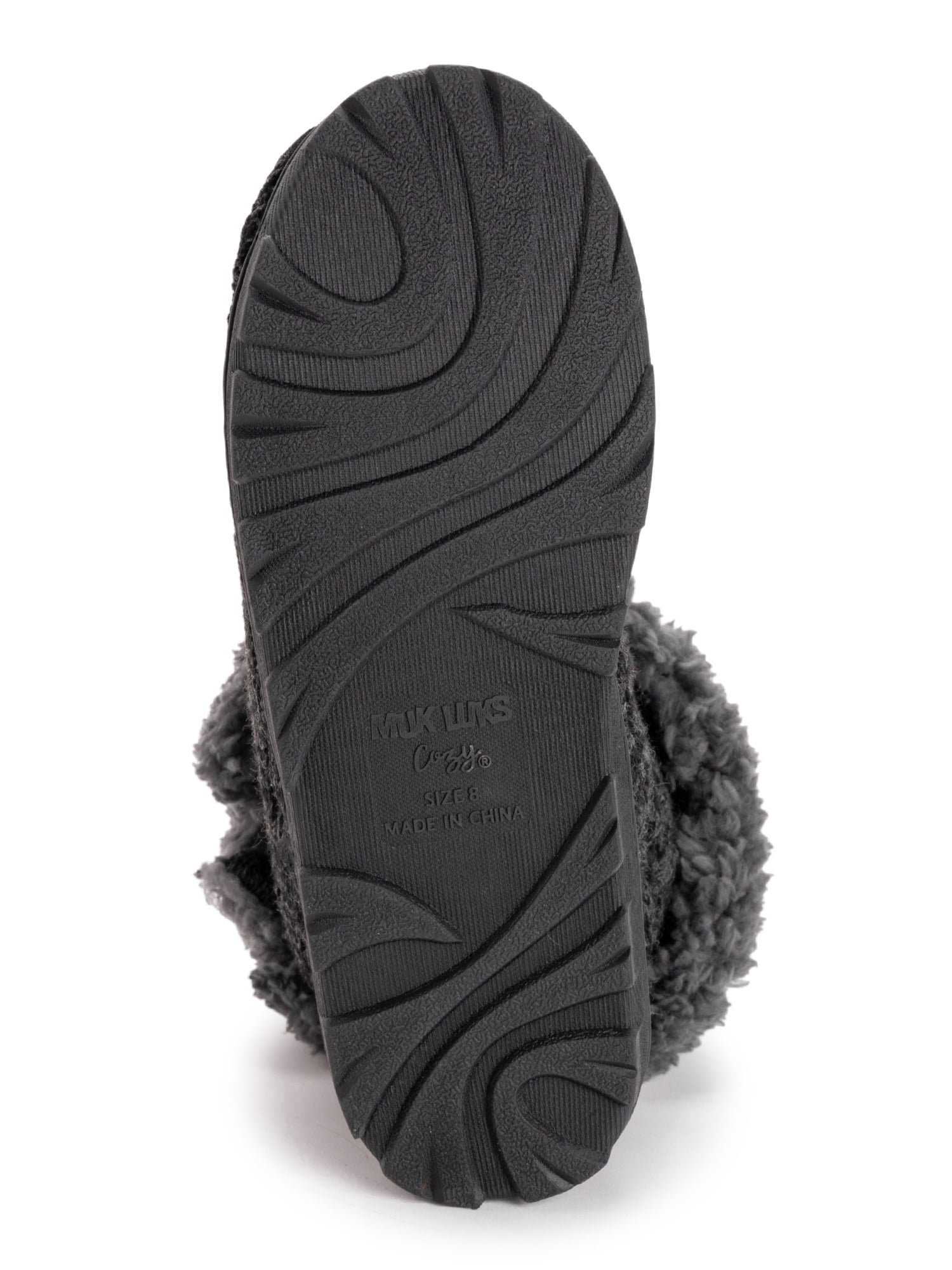 Muk Luks Women's Tall Knit Foldover Slipper Boot