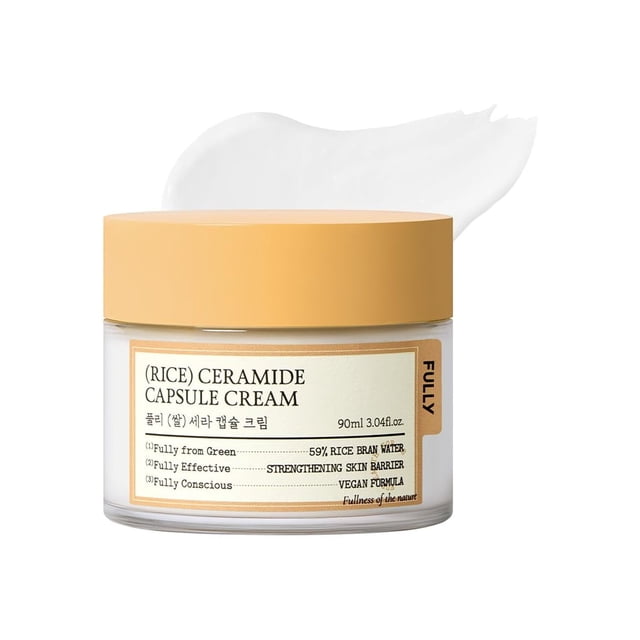 Crema hidratante FULLY Rice Ceramide, 90 ml, sin fragancia
