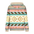 thumbnail image 5 of Womens Long Sleeve Tops Western Aztec Hoodie Ethnic Print Hoodie Pullover Cowgirl Rhombus Printed Hooded Sweatshirt Tops Womens Clothing Cheap, 5 of 6
