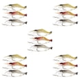 thumbnail image 3 of Guardoinrt Soft Lures Shrimp Bait Set Kit Fishing Lures Baits Tackle Set Random Color color random 3pcs 5Set, 3 of 6