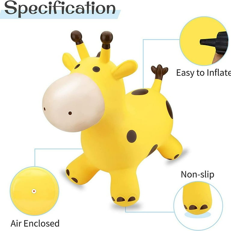 Bouncy giraffe toy hotsell