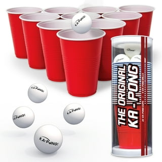 GLOWPONG All Mixed Up Glow-in-The-Dark Beer Pong Game Set for Indoor  Outdoor Nighttime