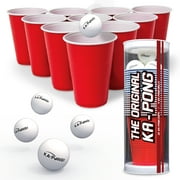 EastPoint Sports Ka-Pong Plastic Cup Party Game Set - 22 Plastic Cups and 6 Ping Pong Balls