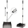thumbnail image 4 of Long Handled Dustpan - Heavy Duty Metal Upright Dustpan - Long Handled Upright Dustpan - Best Dustpan for Home/Lobby/Shop/Garage/Yard, 4 of 7