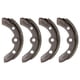 thumbnail image 2 of Zapatas de freno, 4 piezas de zapatas de freno para automóviles, artesanía superior, 2 of 9