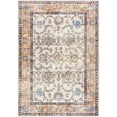 thumbnail image 2 of Wondo Low-Pile Vintage Carpet, Boho Area Rugs for Living Room Bedroom Kitchen, Tan, 5' x 8', 2 of 8