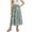 v#2GN25, variant on Baby Girls Skirt Cute Floral Pattern Pleated Elastic High Waist Ankle Length Loose Fit For Travel Party Leisure Skirts,Blue,7-8 Years