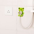 thumbnail image 4 of serony Home Office Wall Adhesive Plastic Power Plug Socket Holder Hanger Hook Rack, 4 of 6