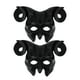 thumbnail image 1 of ColoMX 2 máscaras de cuerno de buey: máscara de media cara de animal para Halloween y carnaval. Cómodo accesorio de cosplay para festivales., 1 of 8