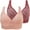 Wine, variant on XuJwPNcy Plus Size Bras for Women No Underwire Seamless Full Coverage Everyday Bras Push up Bra 2 Pack