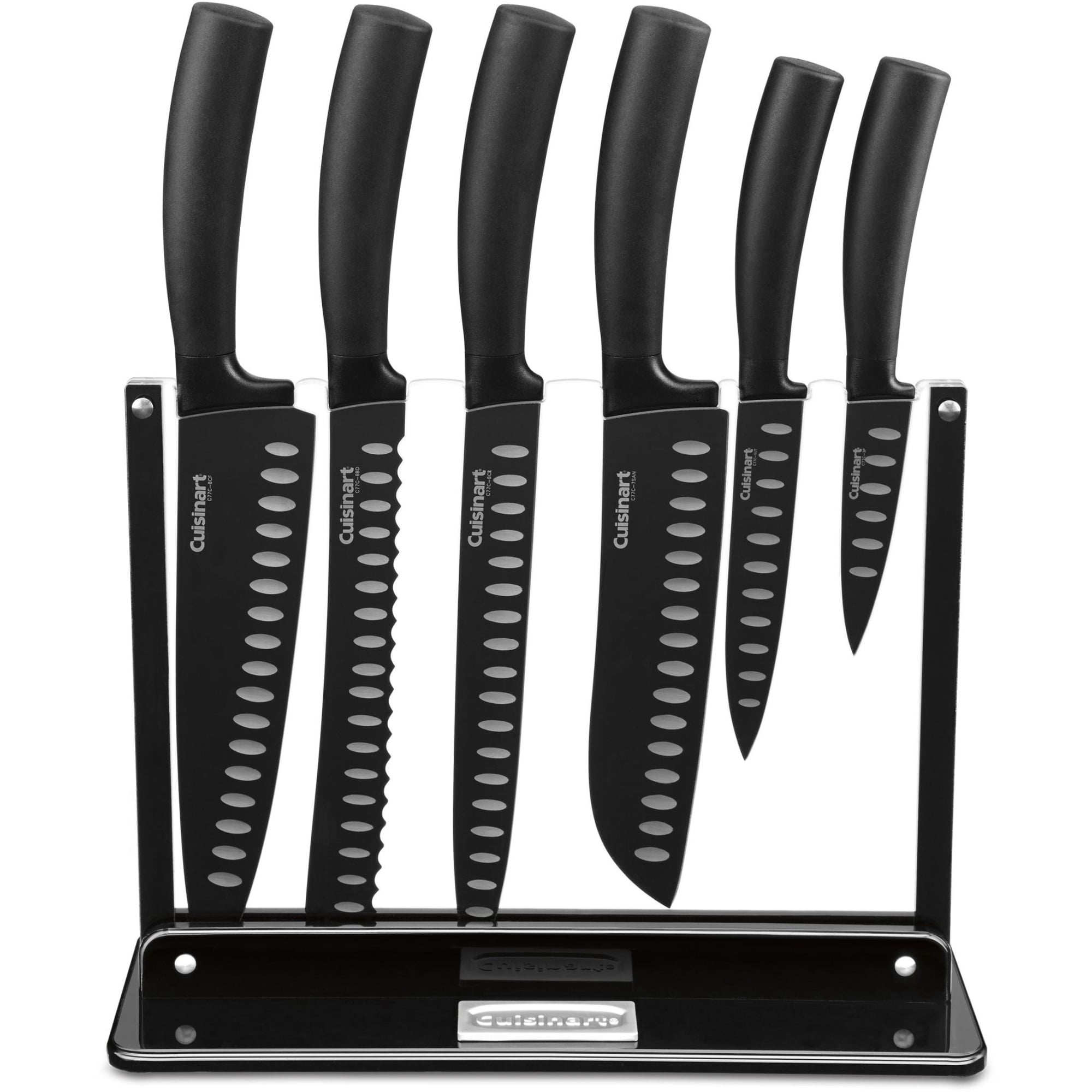 Featured image of post Cuisinart Classic Stainless Steel 17-Piece Knife Block Set Review / 1 quart saucepan with glass cover, 2 quart.