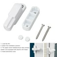 thumbnail image 3 of Child Proof Aluminum Alloy T Type Sliding Window Latch Security Lock, Home Safety for All Types Elegant Treatment Smooth Comfortable Switch, 3 of 7