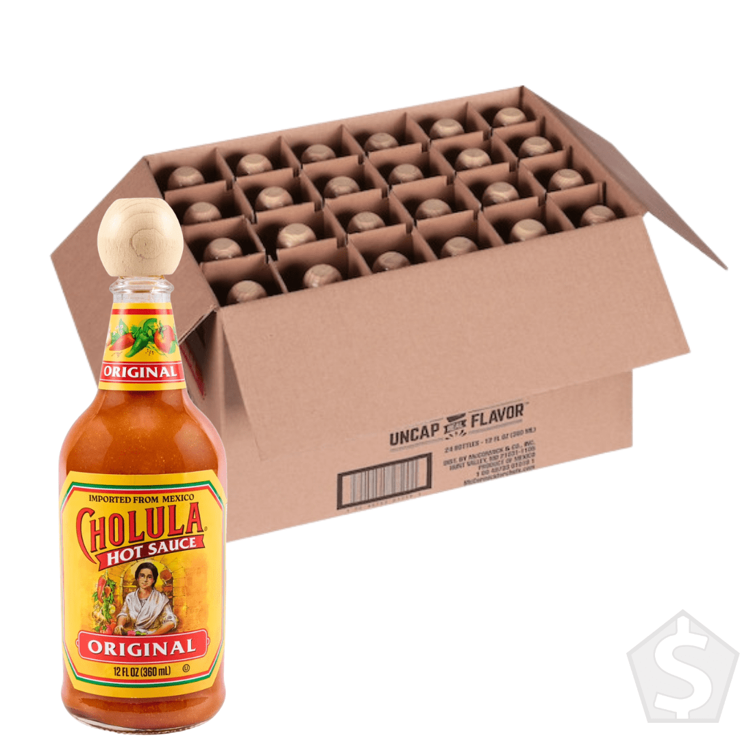 Cholula Original Hot Sauce 12 fl. oz. - 24/Case