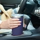 thumbnail image 5 of Vaso de 20 oz con tapa, vaso de viaje de acero inoxidable de doble pared con aislamiento al vacío, taza de café con aislamiento duradero, con revestimiento de polvo azul marino, taza térmica con tapa, 5 of 5