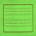 thumbnail image 1 of Ahgly Company Indoor Square Abstract Green Contemporary Area Rugs, 6' Square, 1 of 1