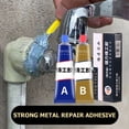 thumbnail image 4 of 2pcs A B Glue Casting Adhesive Industrial Repair Agent Casting Metal Cast Iron Damaged Crackle Welding Glue (70g), 4 of 9