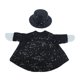 thumbnail image 1 of Ropa para ganso de porche, accesorios decorativos para jardín, disfraz para ganso de césped de 23 pulgadas. Negro, 1 of 8